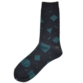 Marcomonde - Triangles Socks - Charcoal