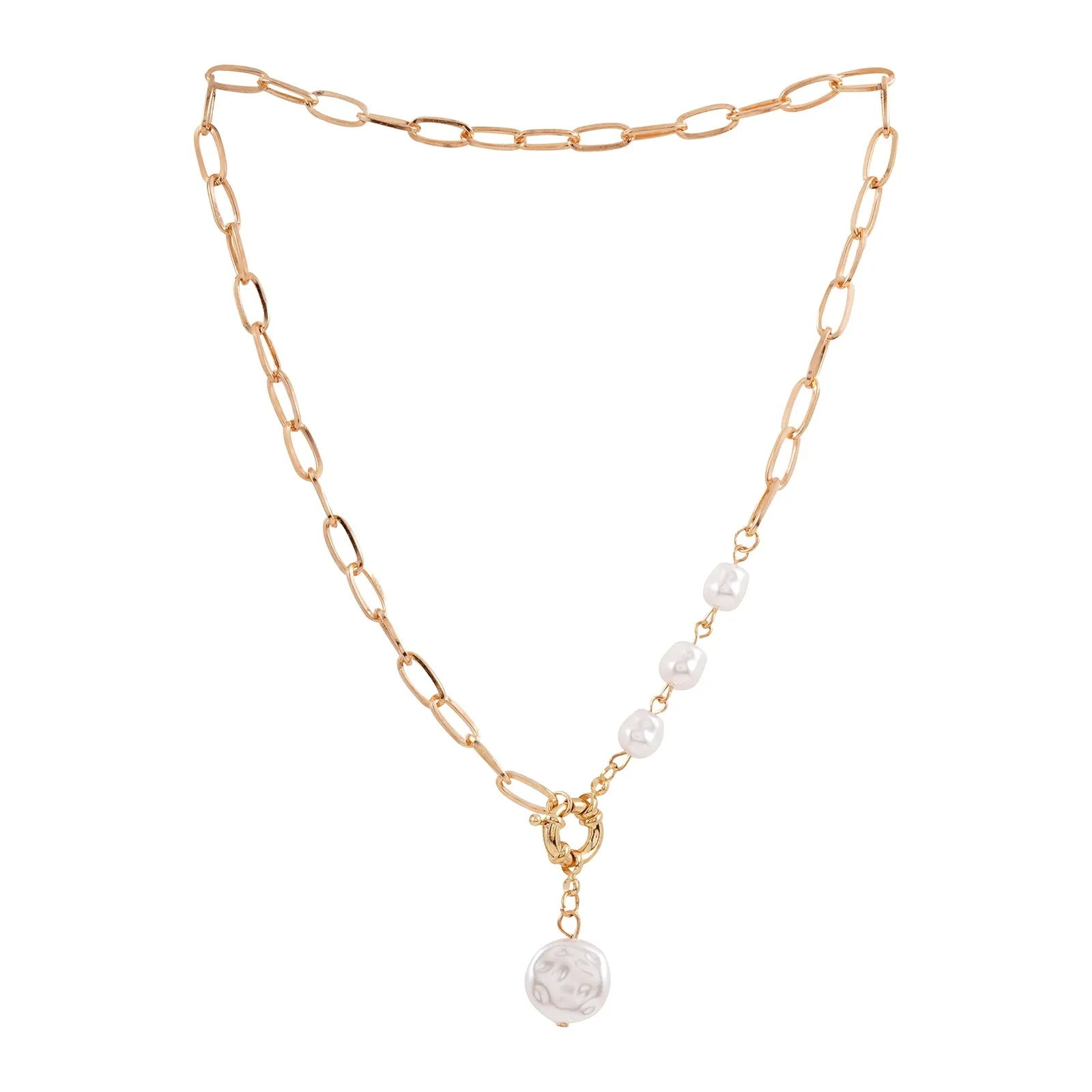 Marella Pearl Gold Necklace