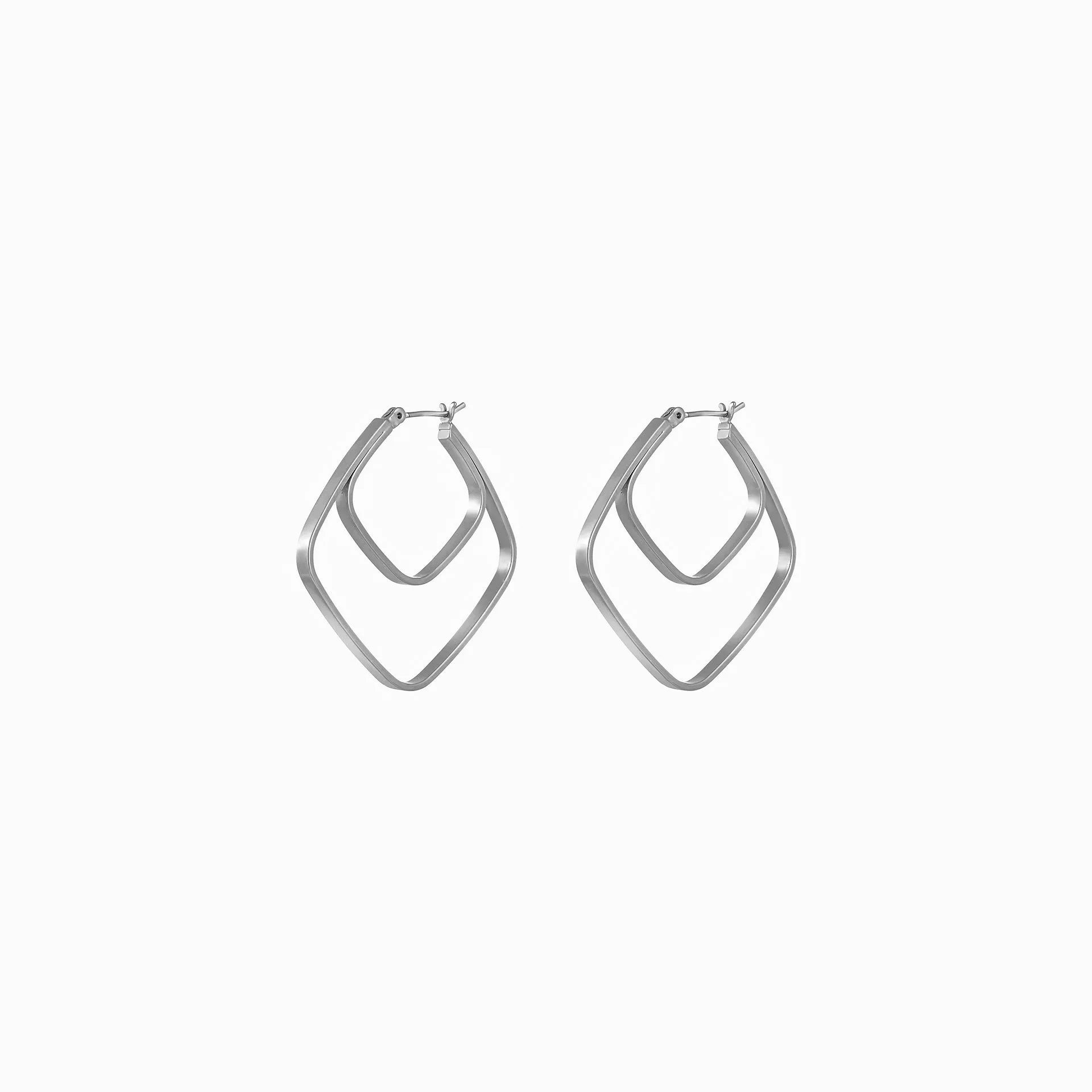 May Double Hoop Earrings