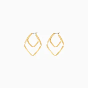 May Double Hoop Earrings