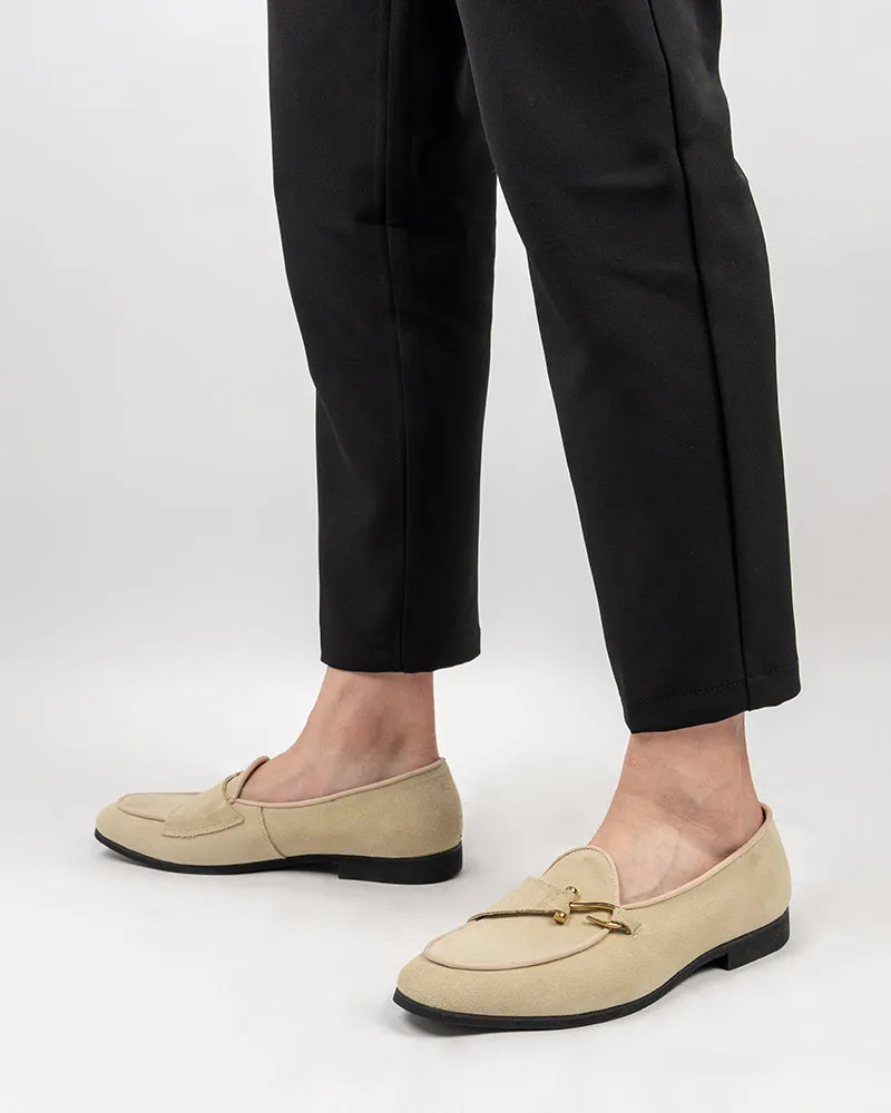 Men's Casual Suede Slip On Flats Boat Loafers