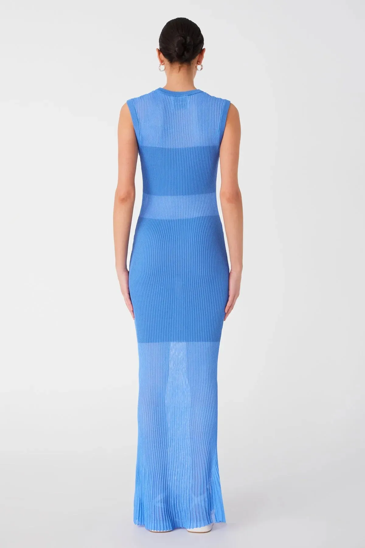 Misha | Elyna Midi Dress - Marina Blue