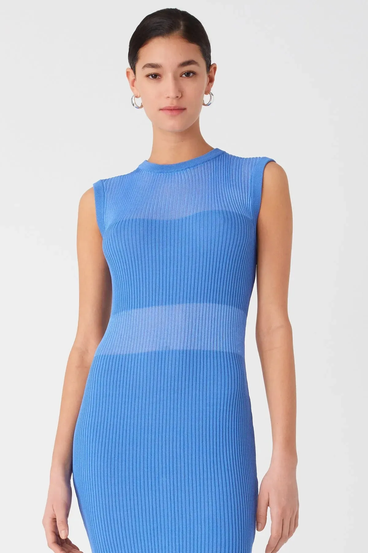 Misha | Elyna Midi Dress - Marina Blue