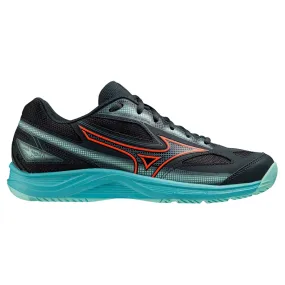 Mizuno men's tennis shoe Break Shot 4 AC 61GA234012 turquoise blue 