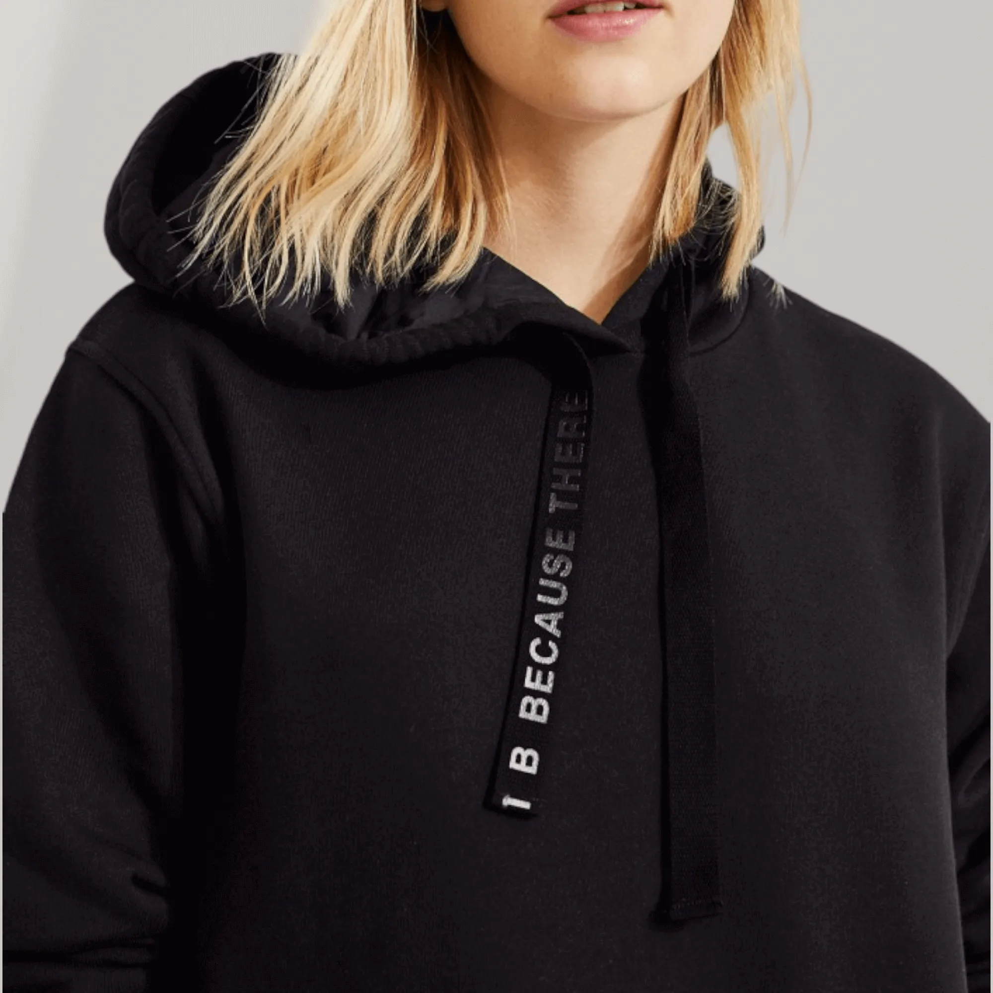 Orelle - Organic Cotton Hoodie - Black | Women's