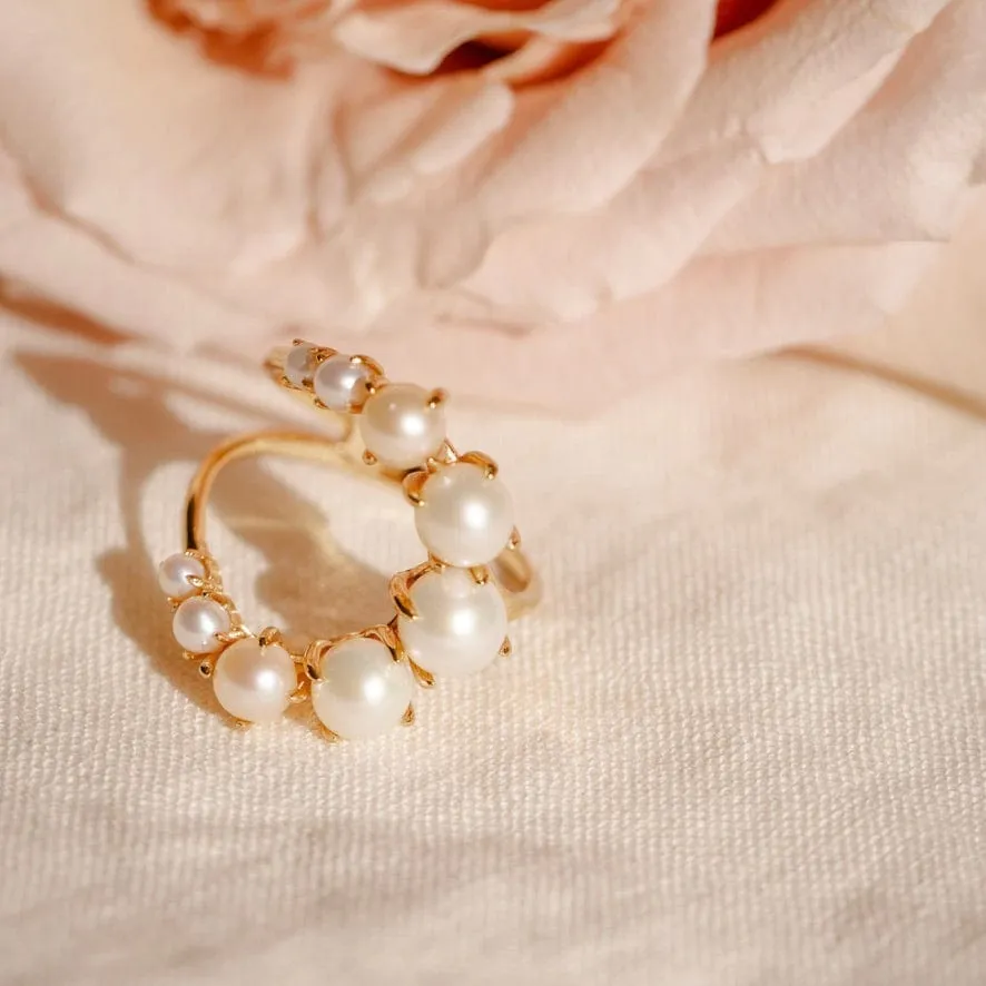 Pearl Cocktail Ring | Final Sale