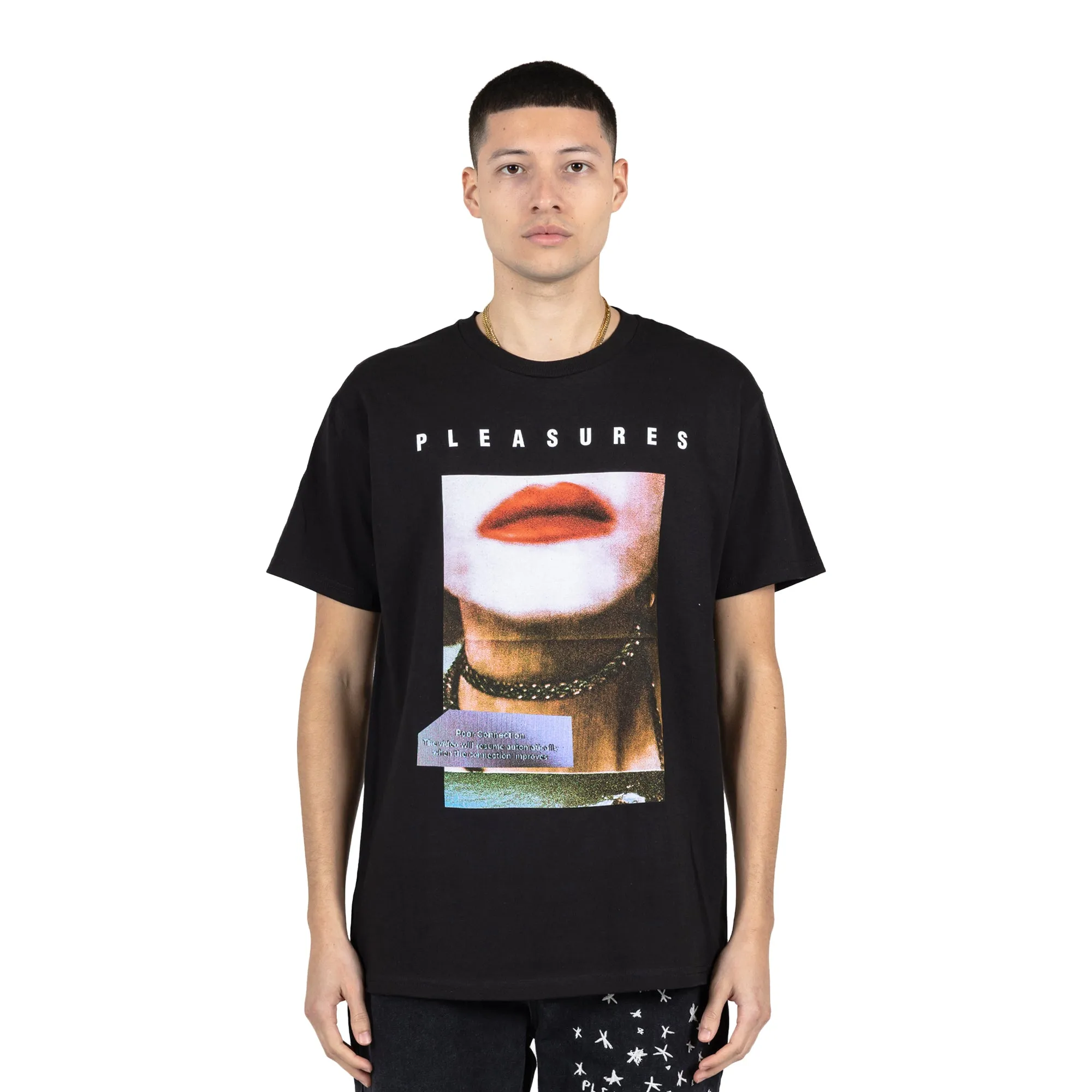 Pleasures Mens Poor Connection SS Tee