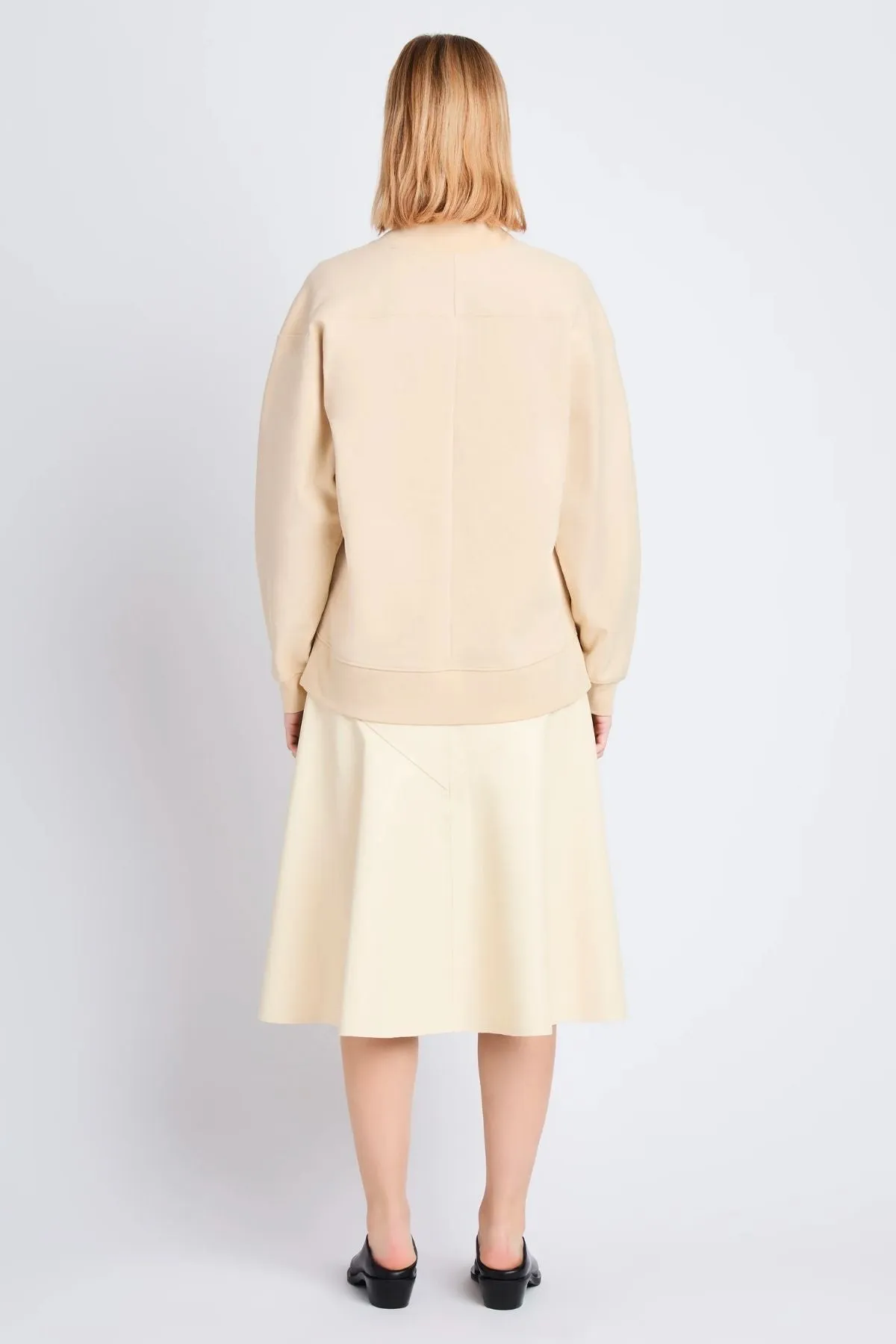 Proenza Schouler White Label Olivia Sweatshirt - Sand