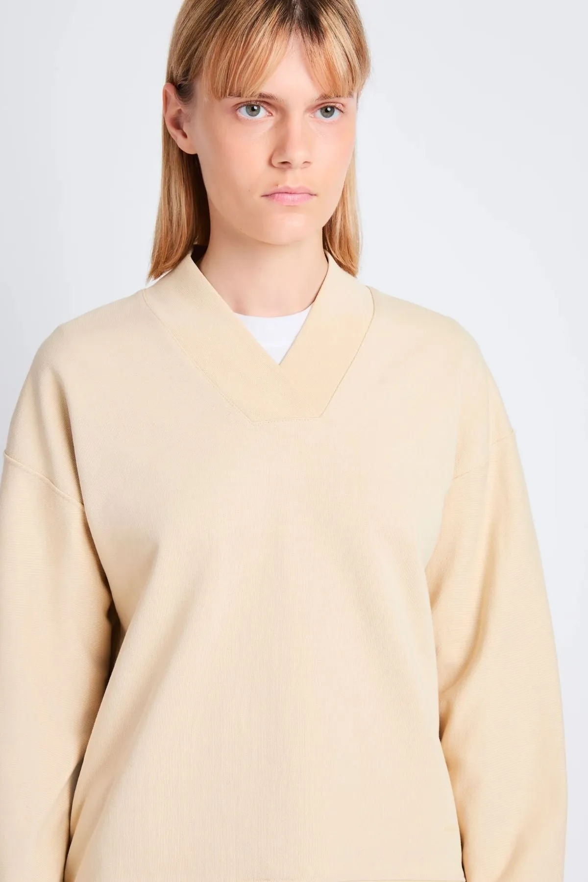 Proenza Schouler White Label Olivia Sweatshirt - Sand