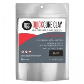 Quick Cure Clay, Black, 8oz, cla0079