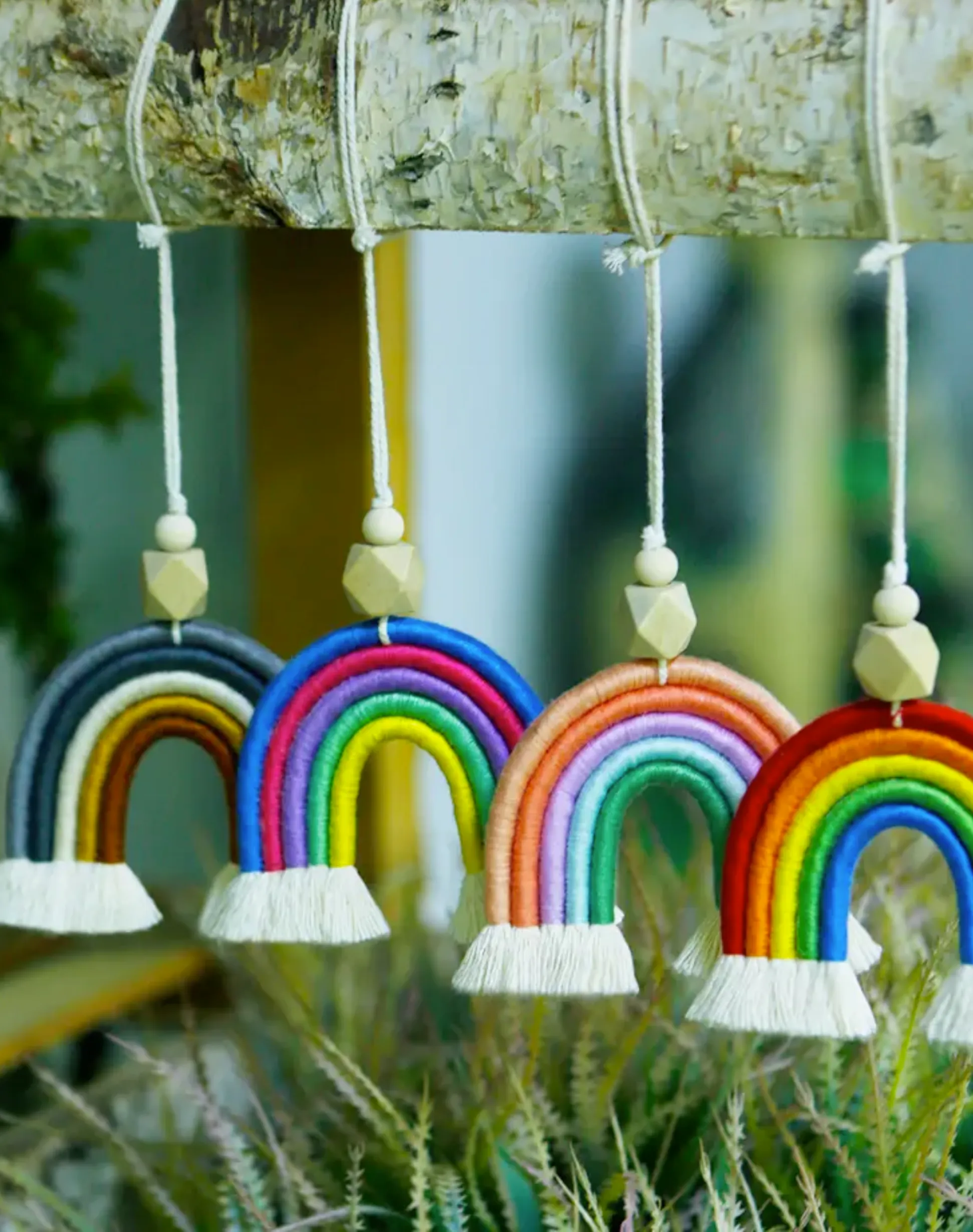 Rainbow Car Pendant Diffuser | Boho