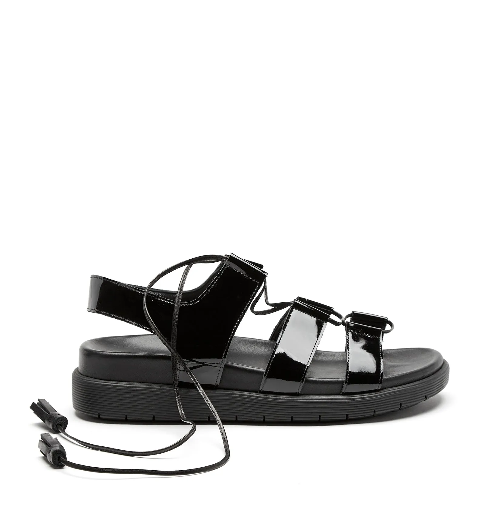 RAMBLER SANDAL ( BLACK) - LA CANADIENNE