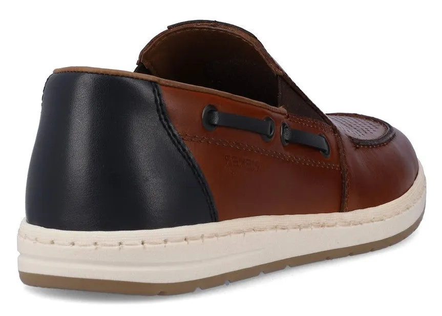 Rieker 18266-24 Mens Slip On Casual Shoe