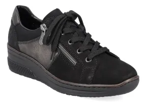 Rieker 48700-00 Womens Lace Up Casual Shoe