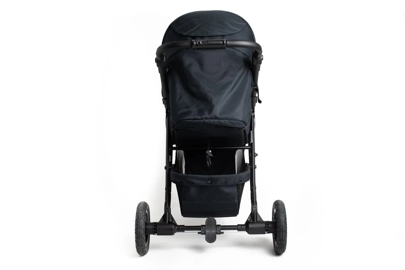 Roma Atlas 3 Wheel Pram - Jet Black