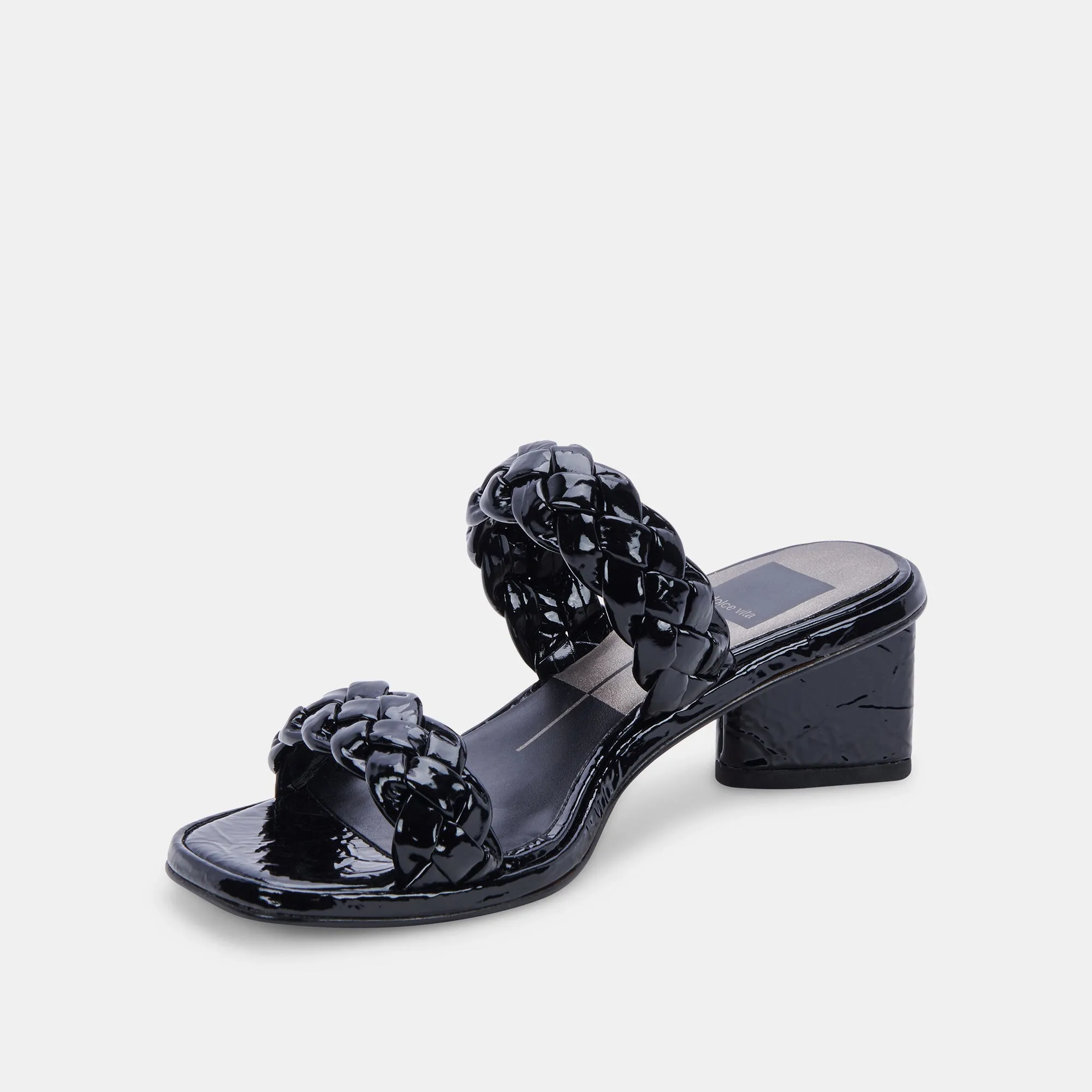 RONIN SANDALS MIDNIGHT PATENT STELLA