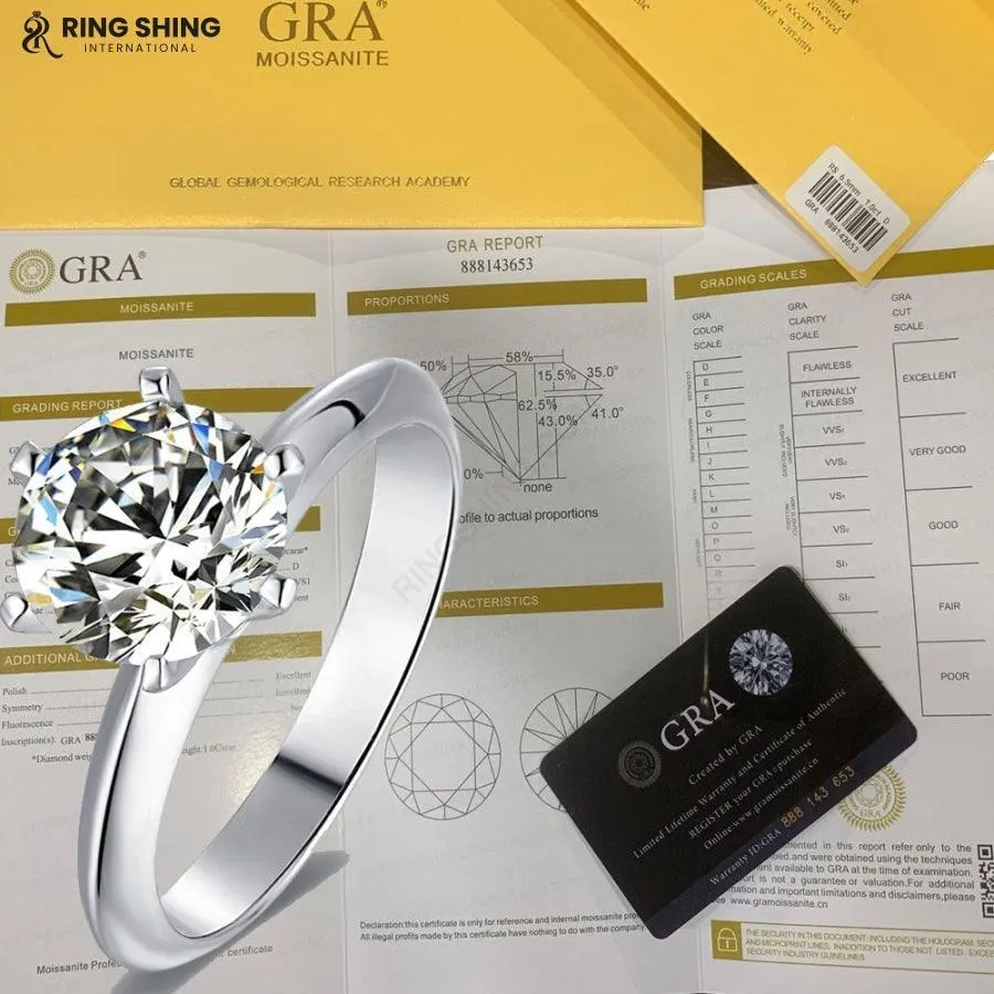 RSR-189 Original Moissanite Diamond Ring