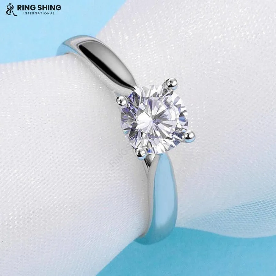 RSR-198: Premium Moissanite Diamond Ring