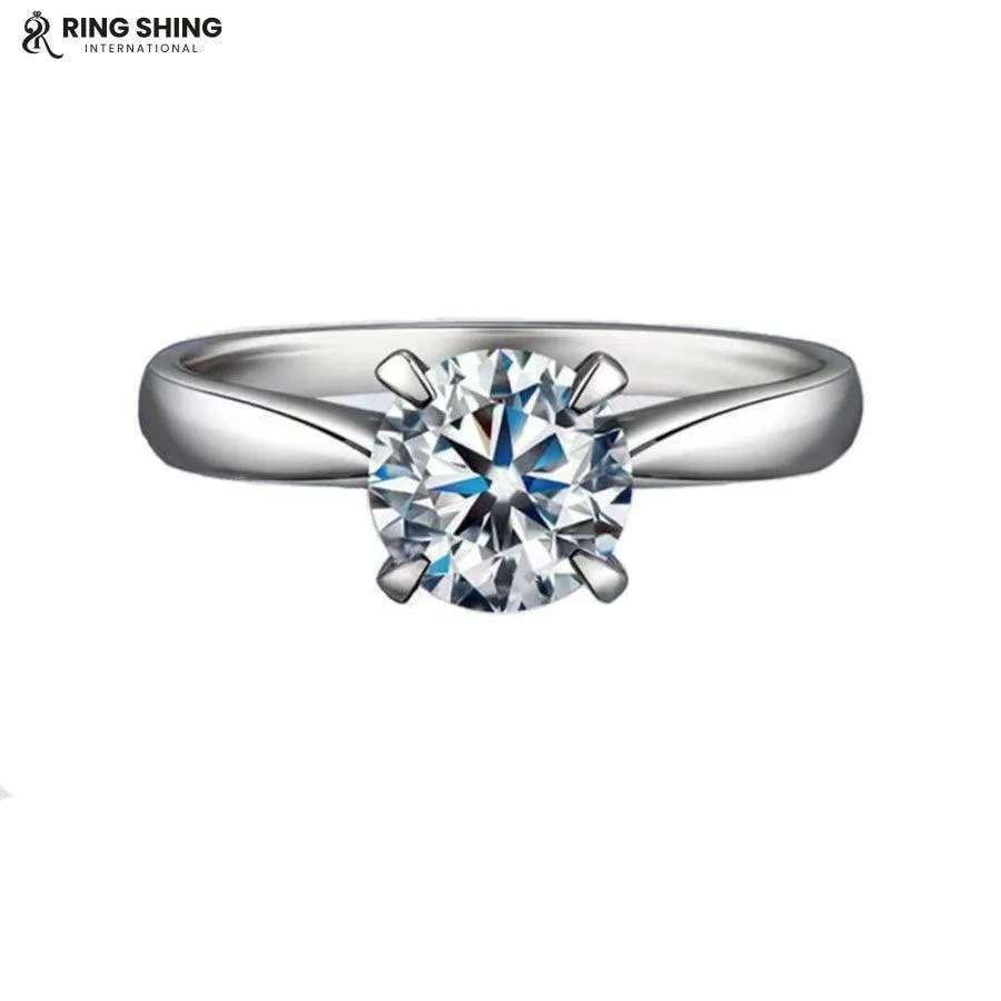 RSR-198: Premium Moissanite Diamond Ring