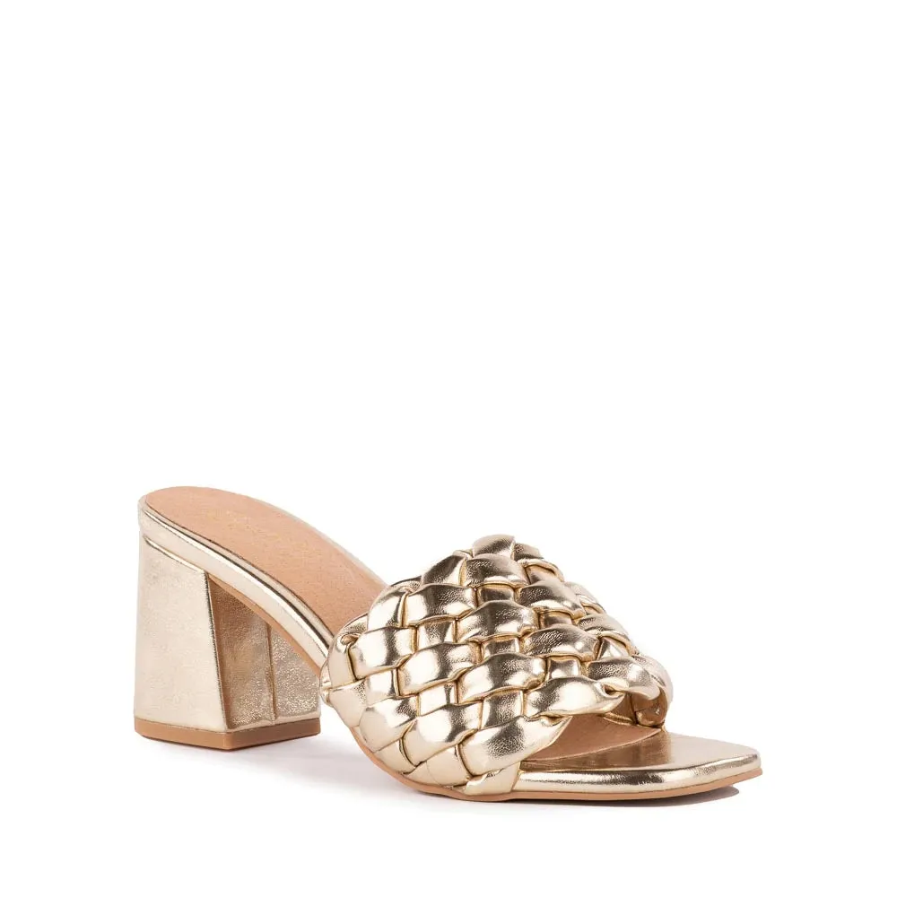 Seychelles CONNOISSEUR HEEL - LIGHT GOLD