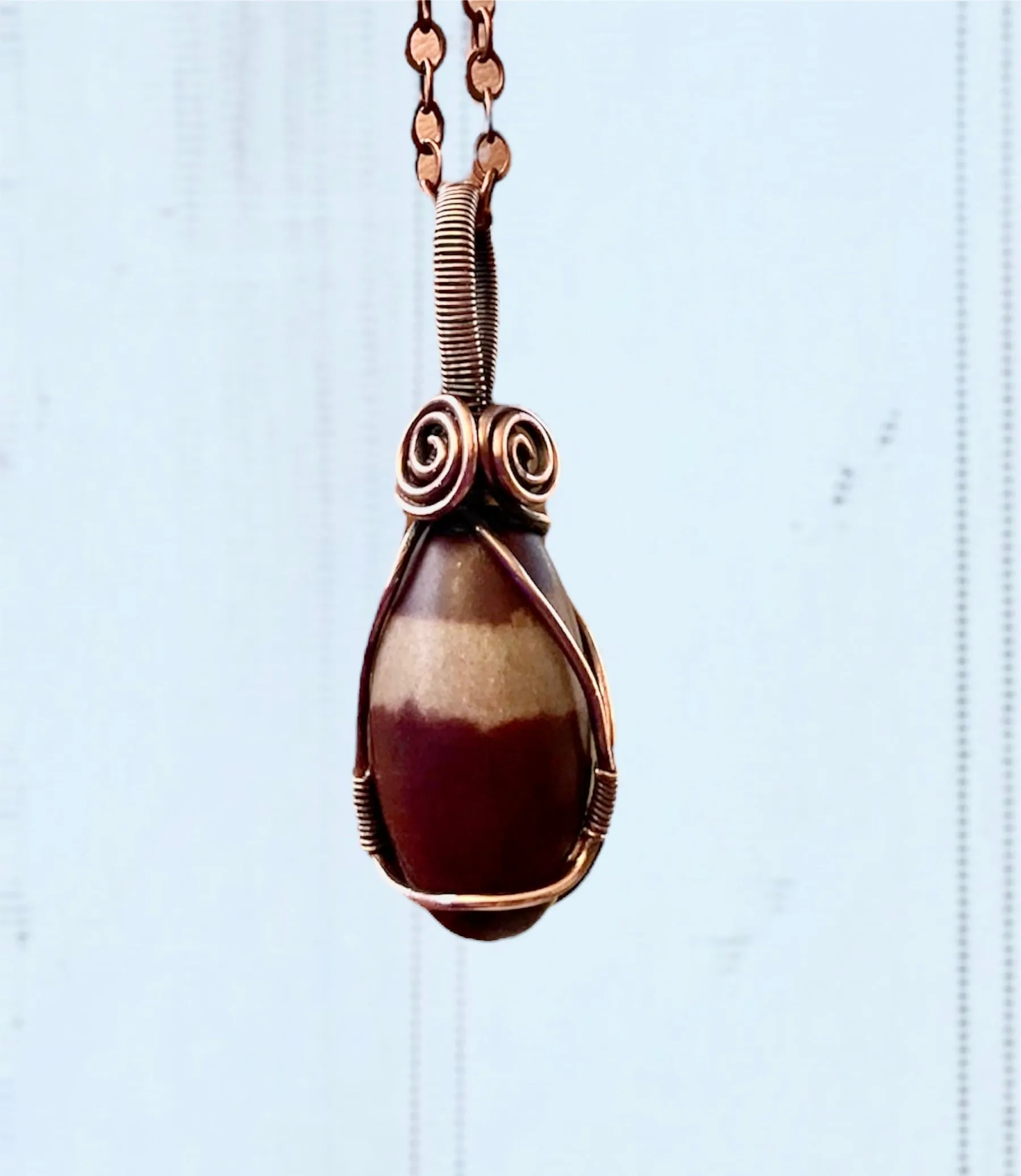 Shiva Lingam Wire Wrapped Stone