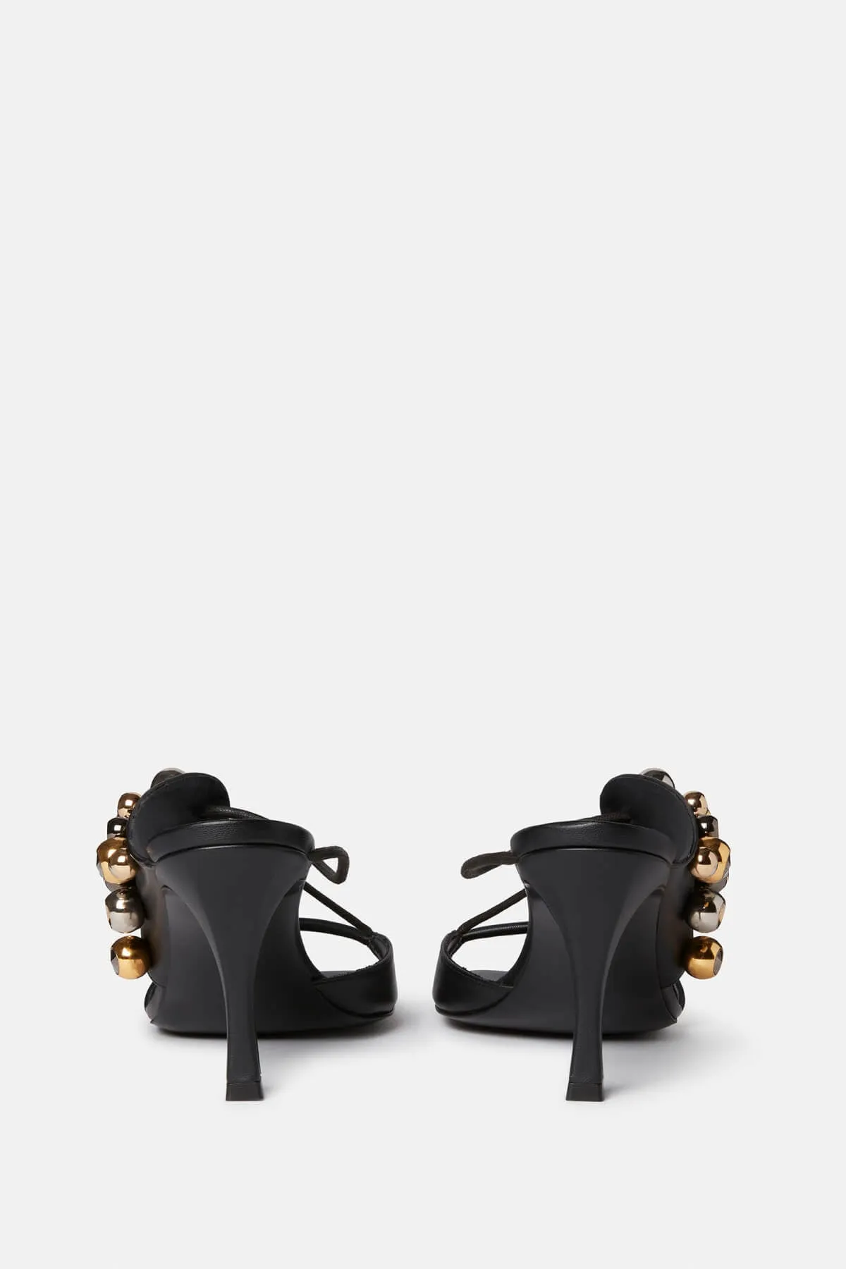 Stella McCartney Stella 100 Stud Mule Sandals - Black