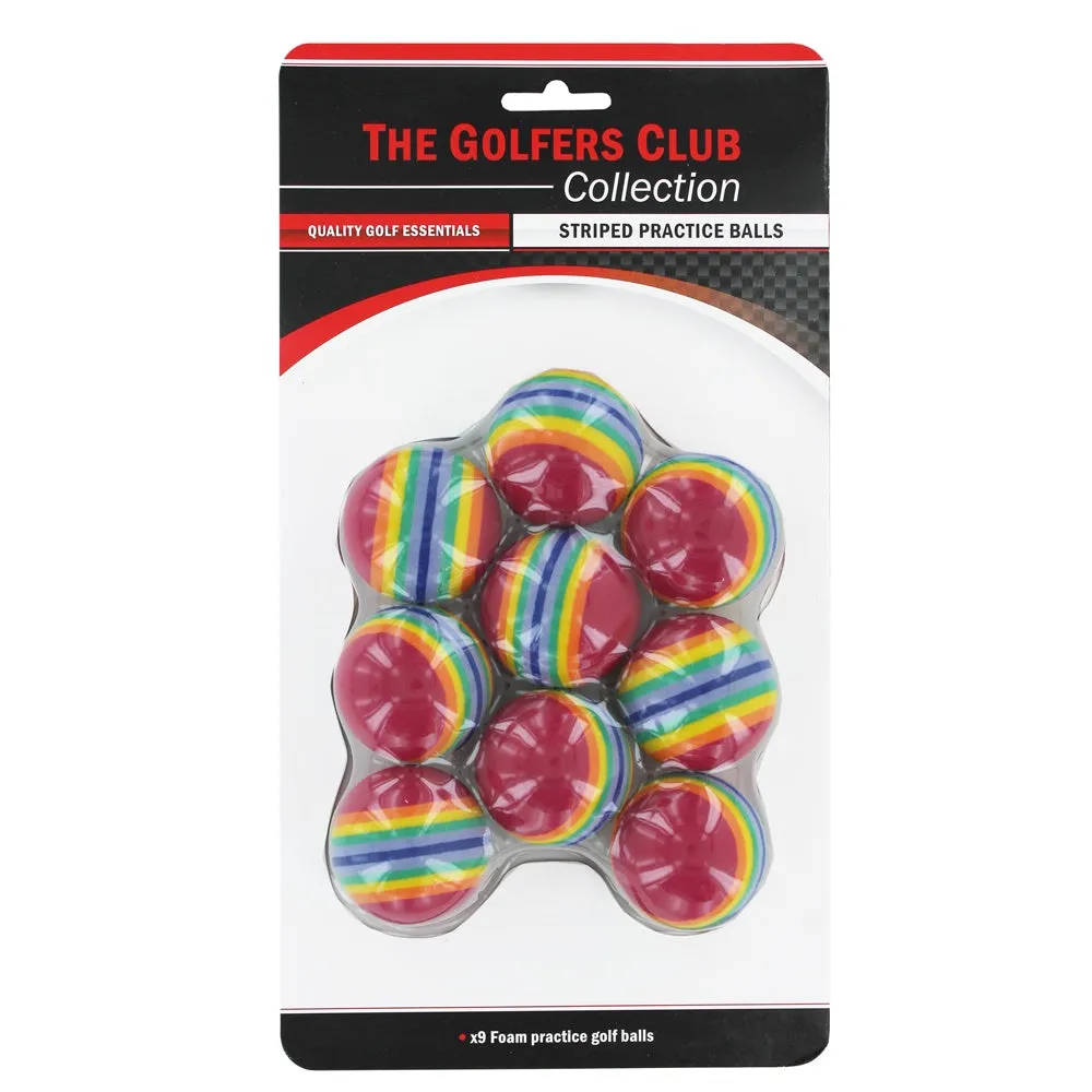 Striped Practice Balls