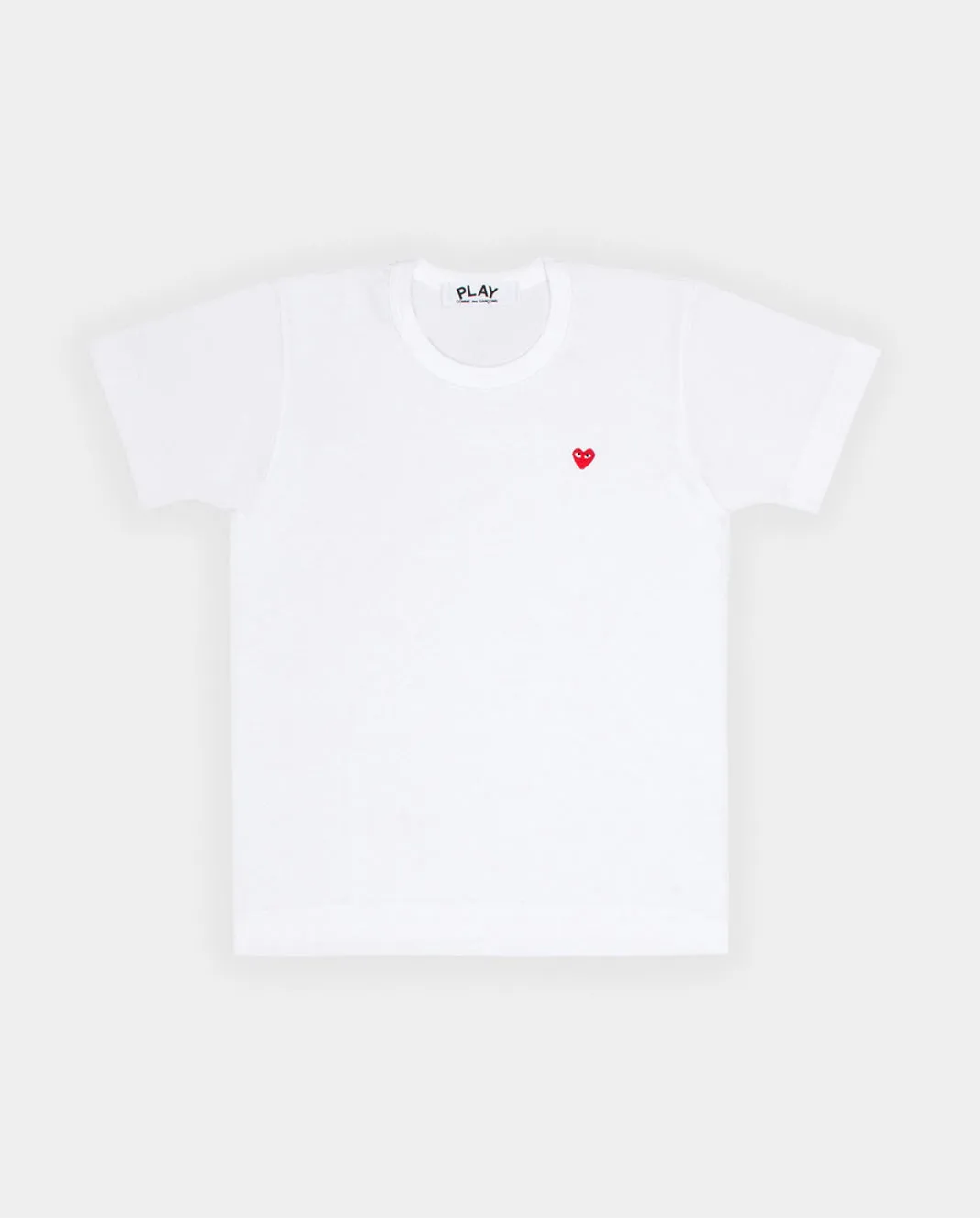 T303 MINI RED HEART T-SHIRT / WHITE