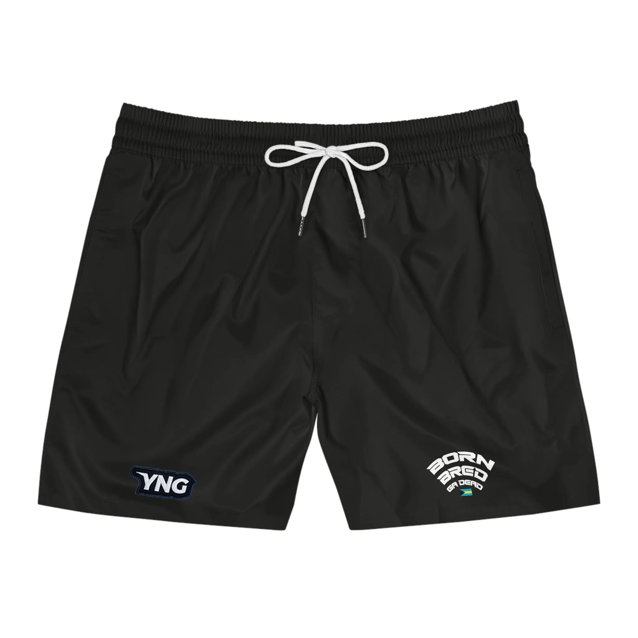 The BBGD Logo Swim Shorts - Black