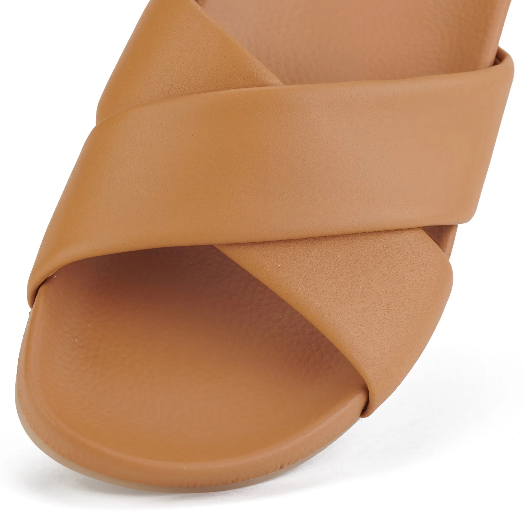 Tide Cross Slide Soft Tan