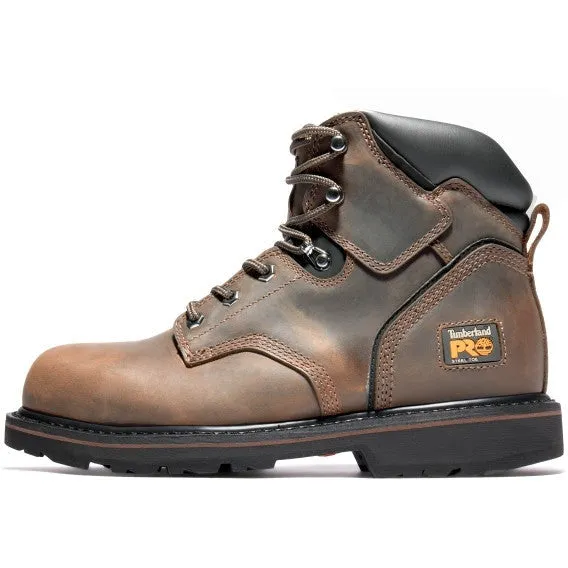 Timberland Pro Men's Pit Boss 6" ST Slip Resist Work Boot -Brown- TB133034214