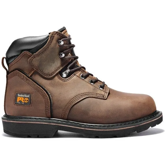 Timberland Pro Men's Pit Boss 6" ST Slip Resist Work Boot -Brown- TB133034214