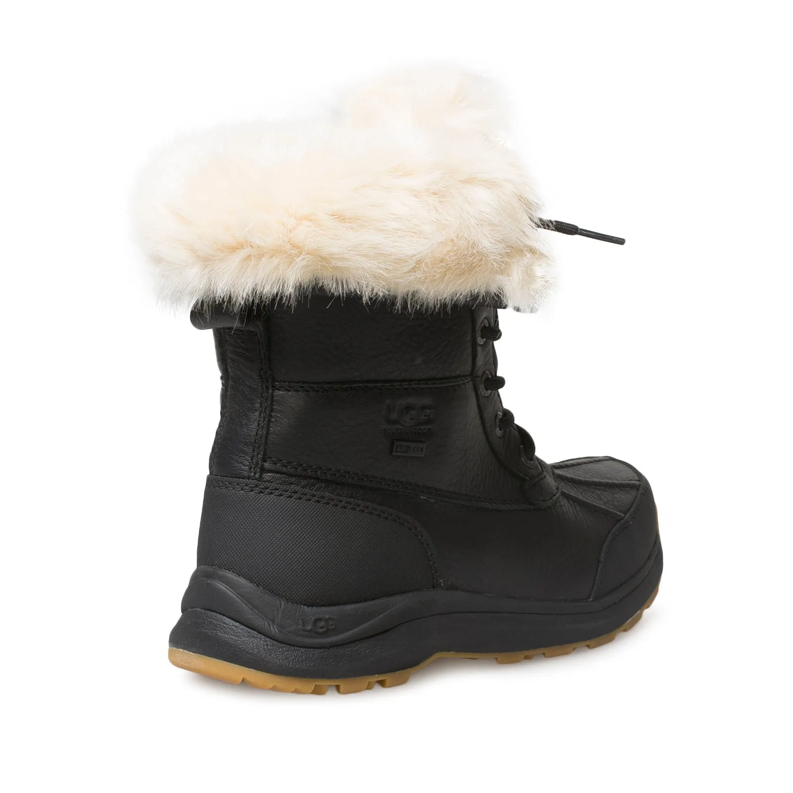 UGG Adirondack III Fluff Black Boots - Women's