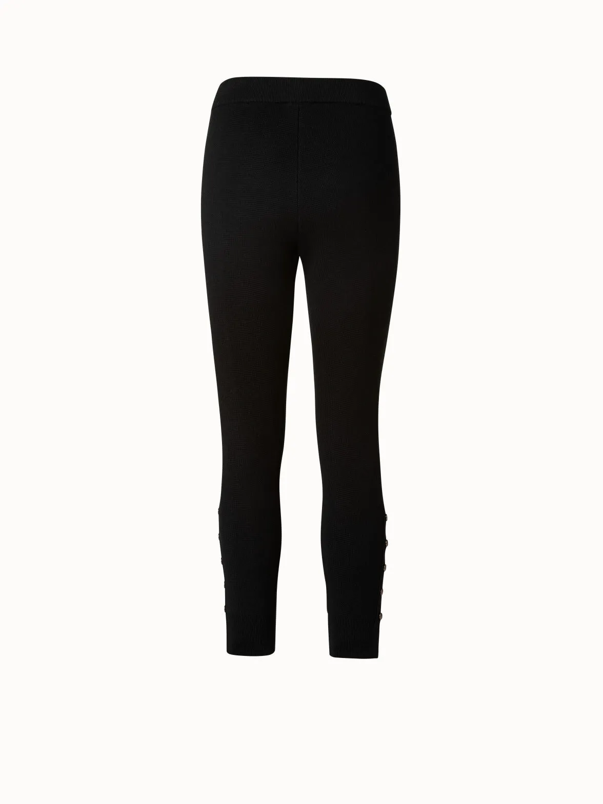 Wool Silk Knit Legging