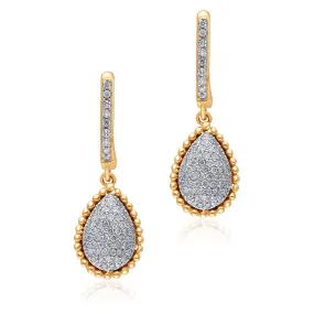 Yellow Gold Diamond Eternal Earrings